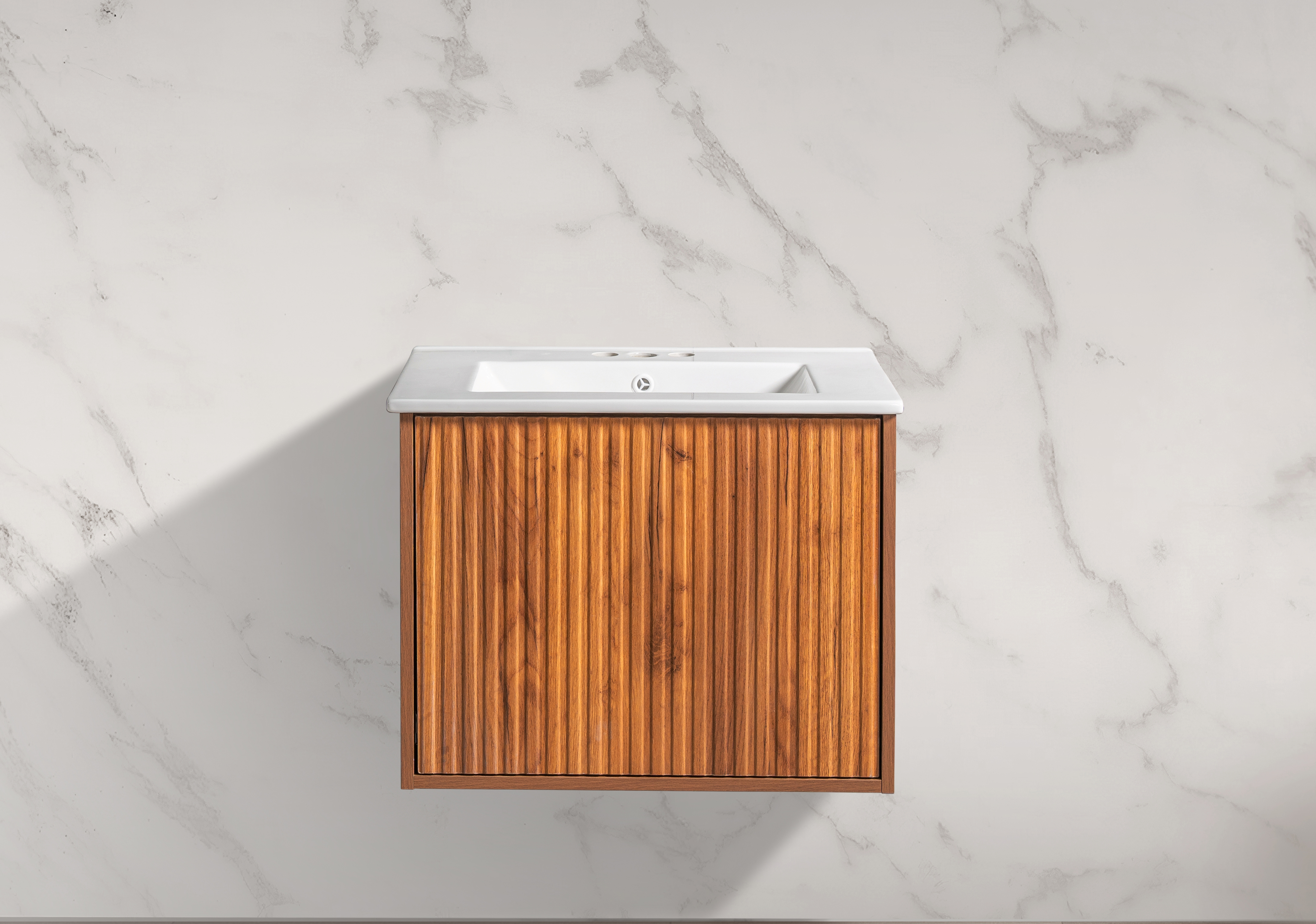 PVC Bathroom Wall Wash Basin Cabinet LY045