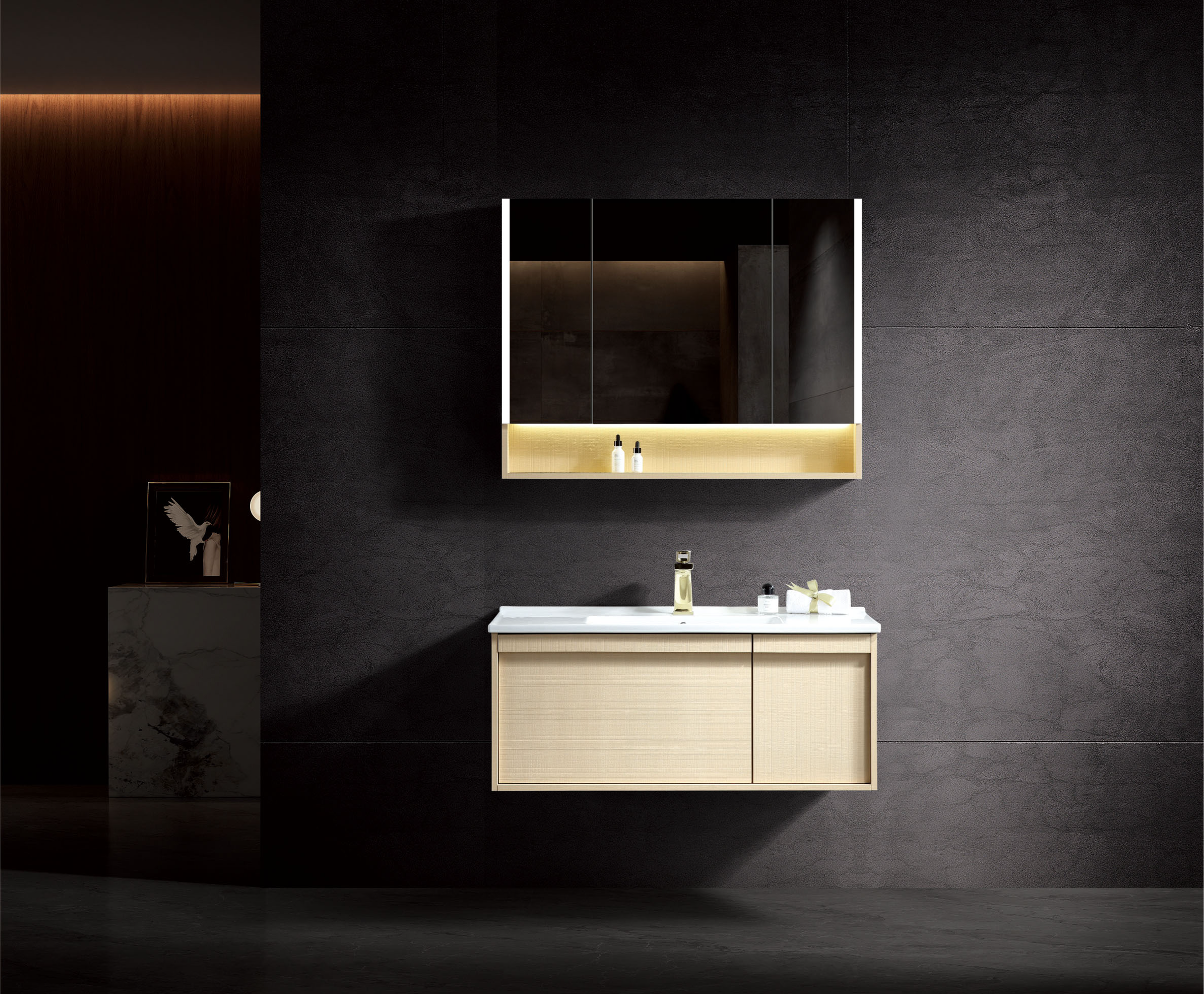 Durable Contemporary Bathroom Cabinets