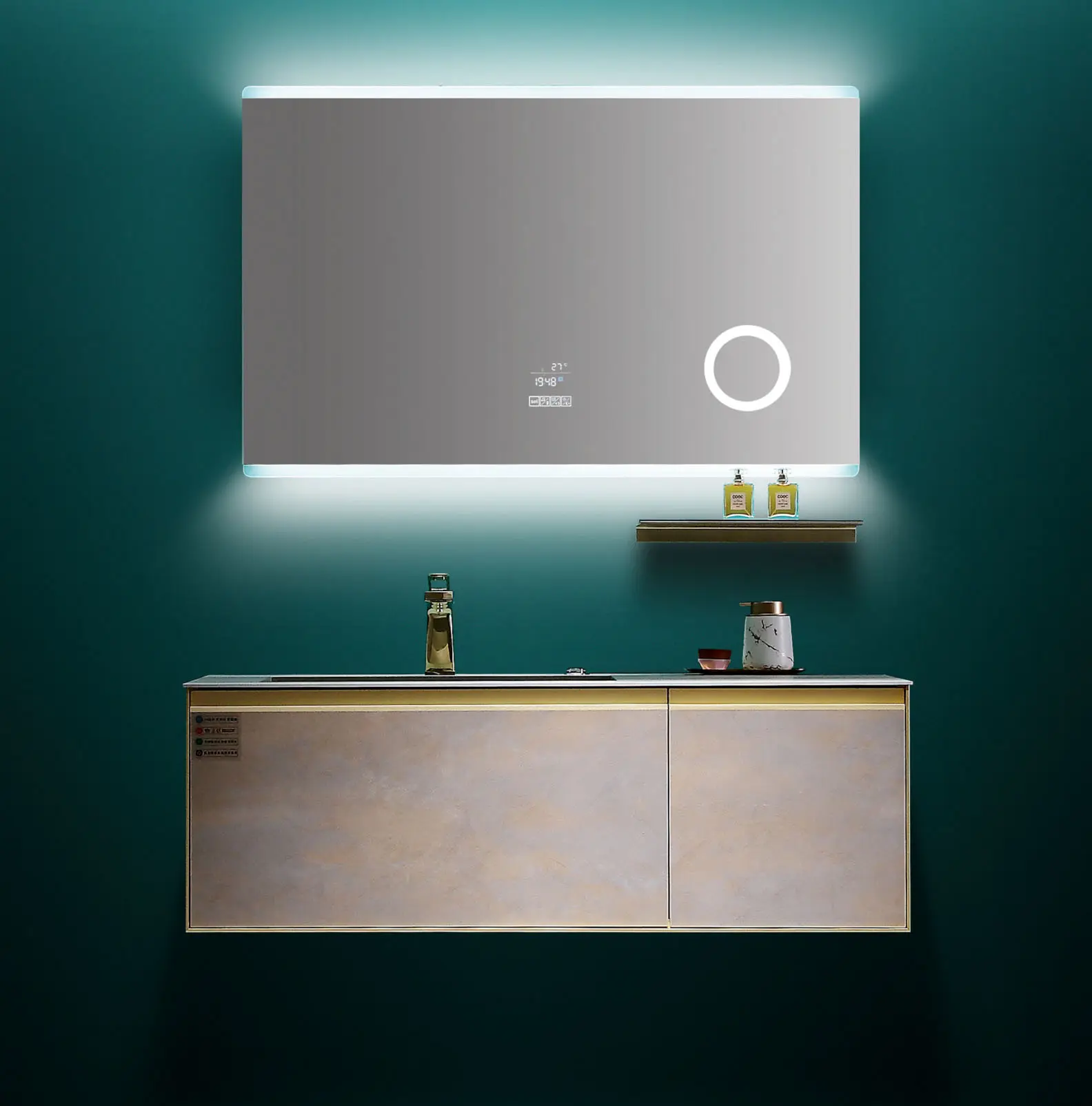 Oak Bathroom Mirrors: Enhance Comfort and Style in Your Spa 1