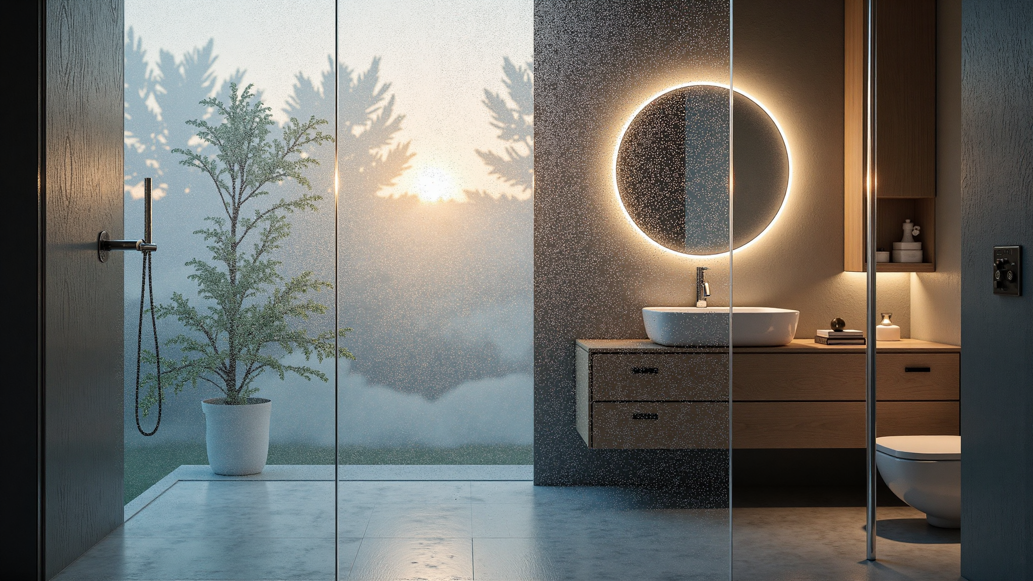 LED Backlit Bathroom Mirror