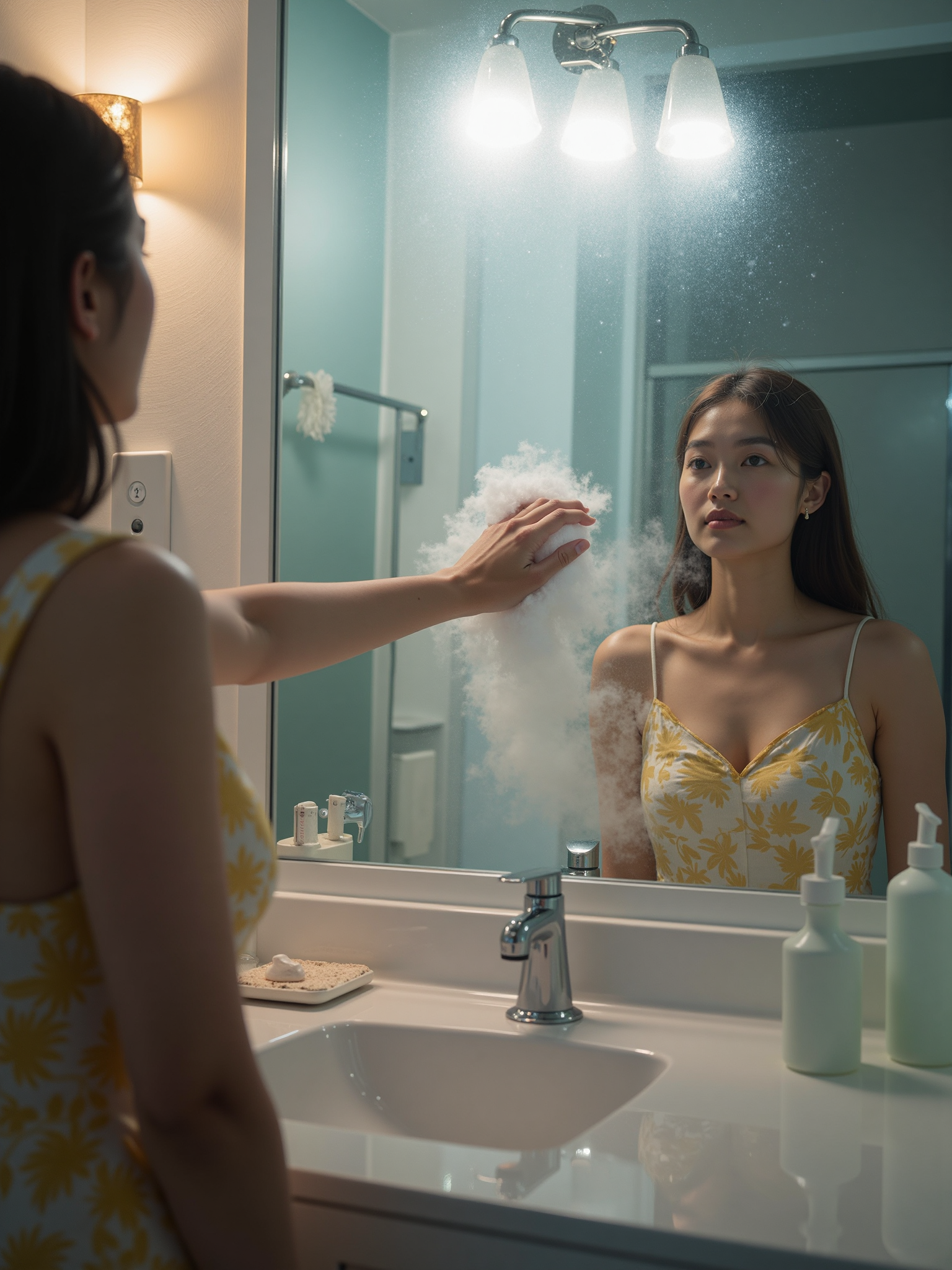 Electric Heated Anti-Fog Bathroom Mirror